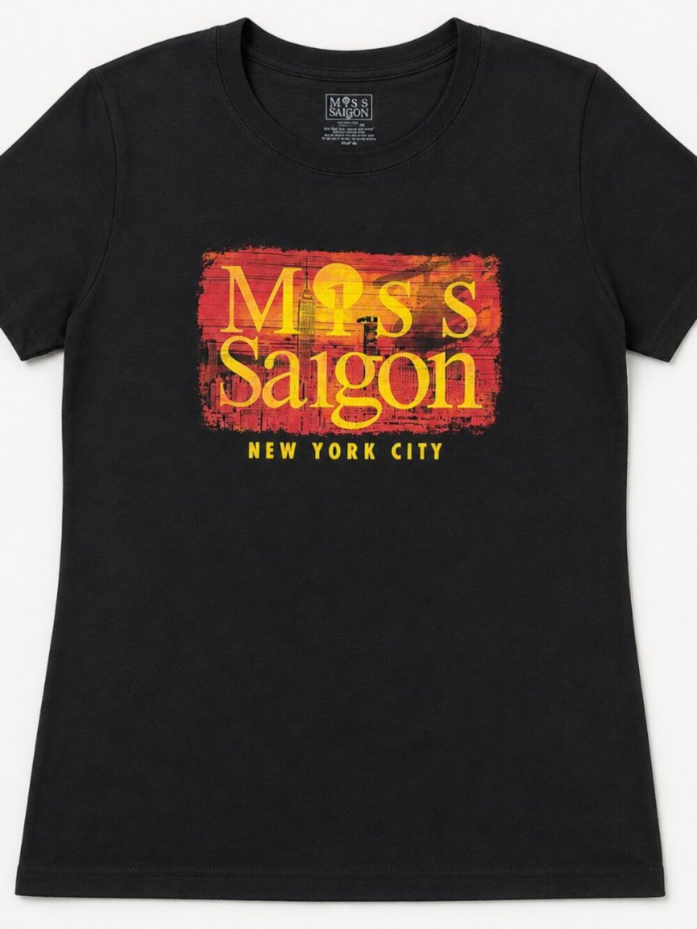 Miss Saigon New York City SMALL Broadway Show T-Shirt Womens NWT
